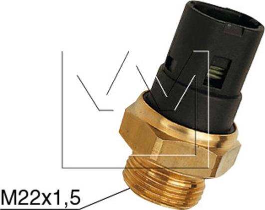 Monark 090605811 - Sensor, coolant temperature autospares.lv