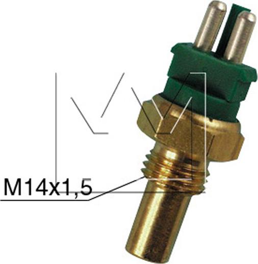 Monark 090600041 - Sensor, coolant temperature autospares.lv