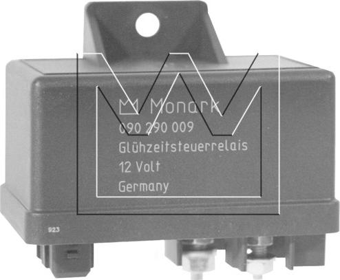 Monark 090290009 - Relay, glow plug system autospares.lv