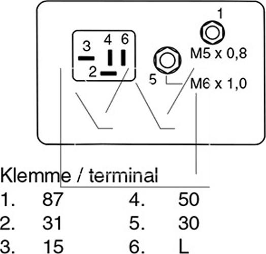 Monark 090290005 - Relay, glow plug system autospares.lv