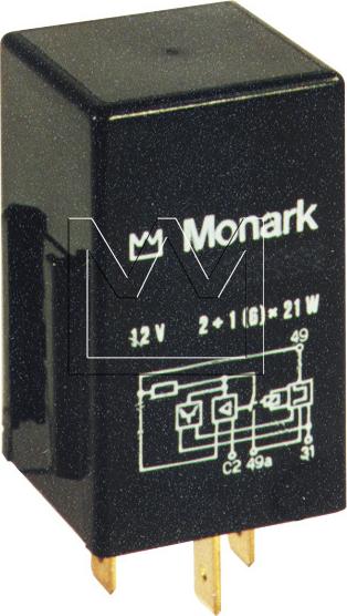 Monark 090200078 - Flasher Unit autospares.lv