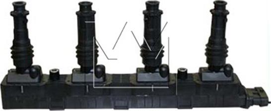 Monark 090703472 - Ignition Coil autospares.lv