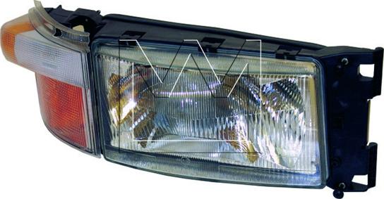 Monark 098103120 - Headlight autospares.lv