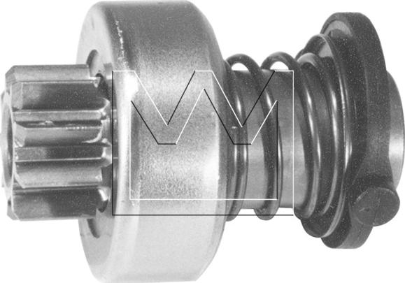 Monark 086164516 - Pinion, bendix, starter autospares.lv