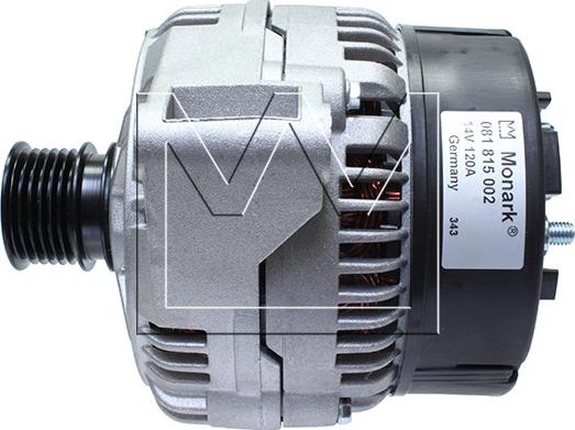 Monark 081815002 - Alternator autospares.lv