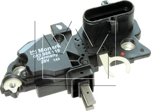 Monark 082988118 - Voltage regulator, alternator autospares.lv