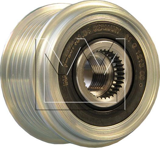 Monark 288658860 - Pulley, alternator, freewheel clutch autospares.lv