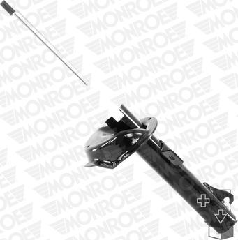 Monroe 16283 - Shock Absorber autospares.lv