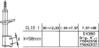 Monroe G7485 - Shock Absorber autospares.lv