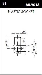 Monroe ML5616 - Gas Spring, boot, cargo area autospares.lv