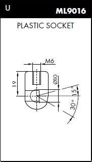 Monroe ML5616 - Gas Spring, boot, cargo area autospares.lv