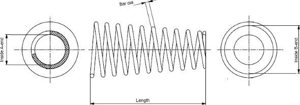 Monroe SP2596 - Coil Spring autospares.lv