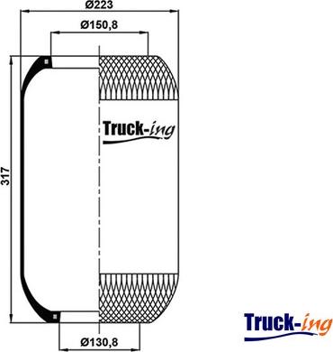 Montcada 0291510 - Bellow, air suspension autospares.lv