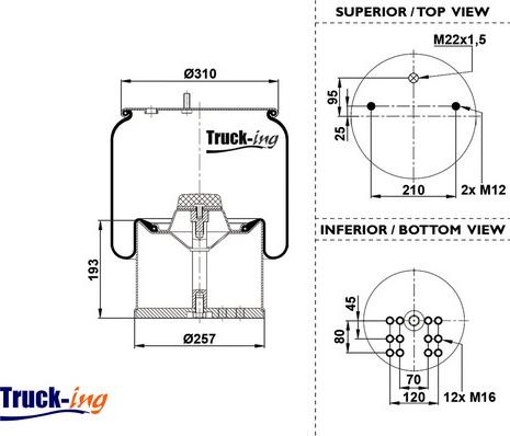 Montcada 0293020 - Bellow, air suspension autospares.lv