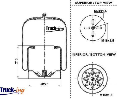 Montcada 0293840 - Bellow, air suspension autospares.lv