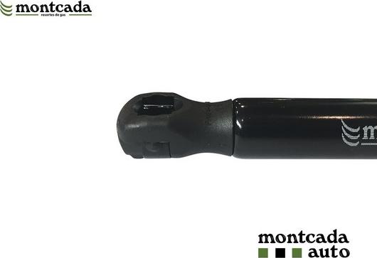 Montcada RAU015 - Gas Spring, boot, cargo area autospares.lv