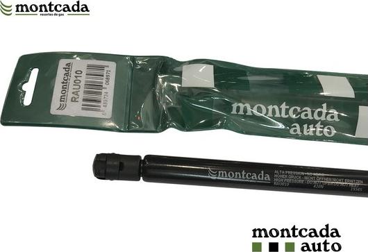 Montcada RAU010 - Gas Spring, boot, cargo area autospares.lv