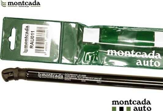 Montcada RAU011 - Gas Spring, bonnet autospares.lv