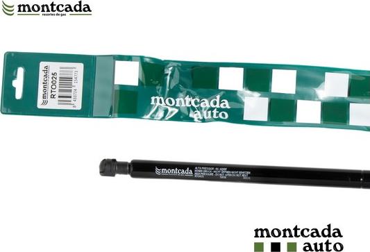 Montcada RTO025 - Gas Spring, boot, cargo area autospares.lv