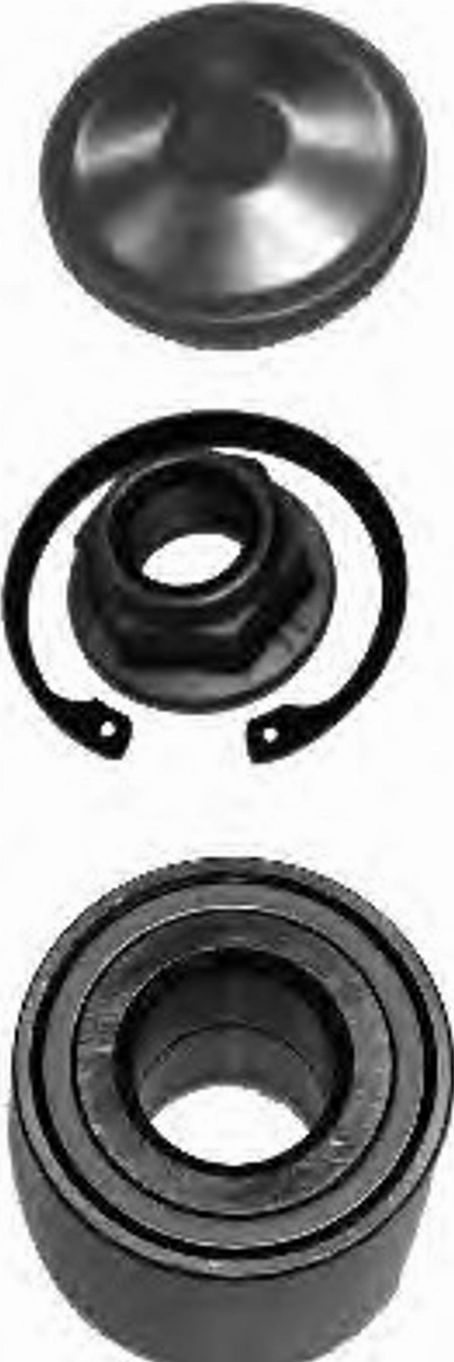 Moog 561504B1 - Wheel hub, bearing Kit autospares.lv