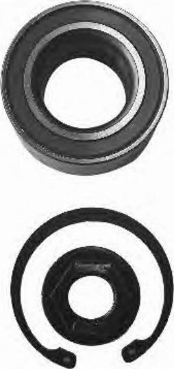 Moog 510056B1 - Wheel hub, bearing Kit autospares.lv