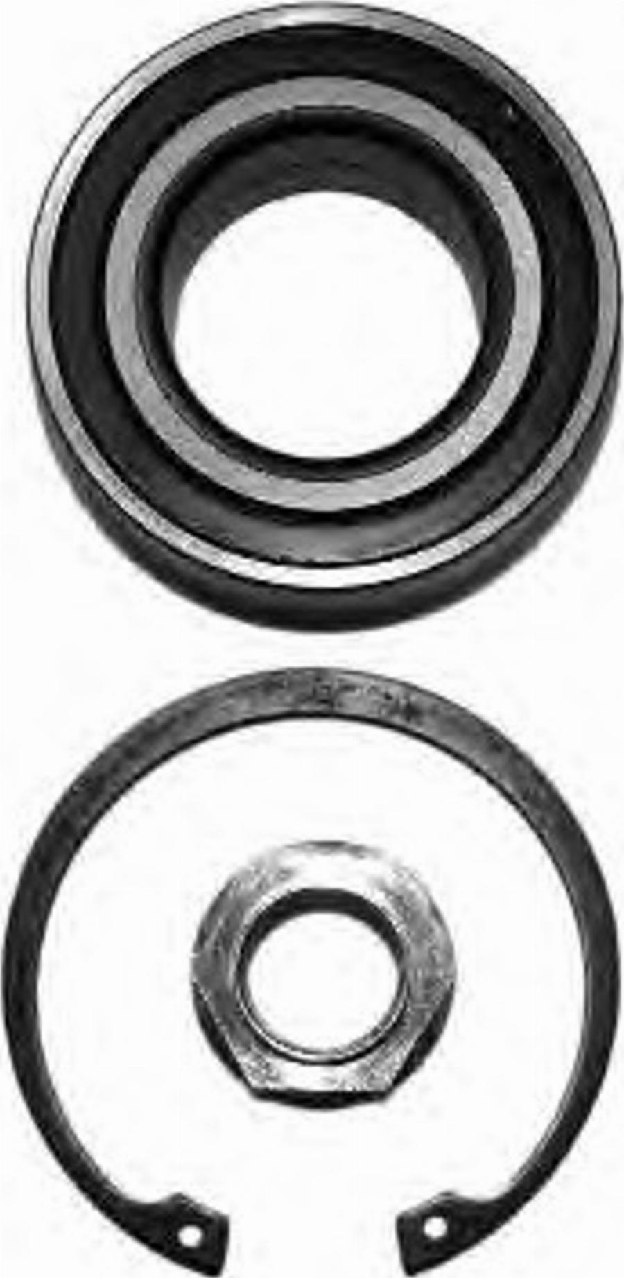 Moog 510030B1 - Wheel hub, bearing Kit autospares.lv