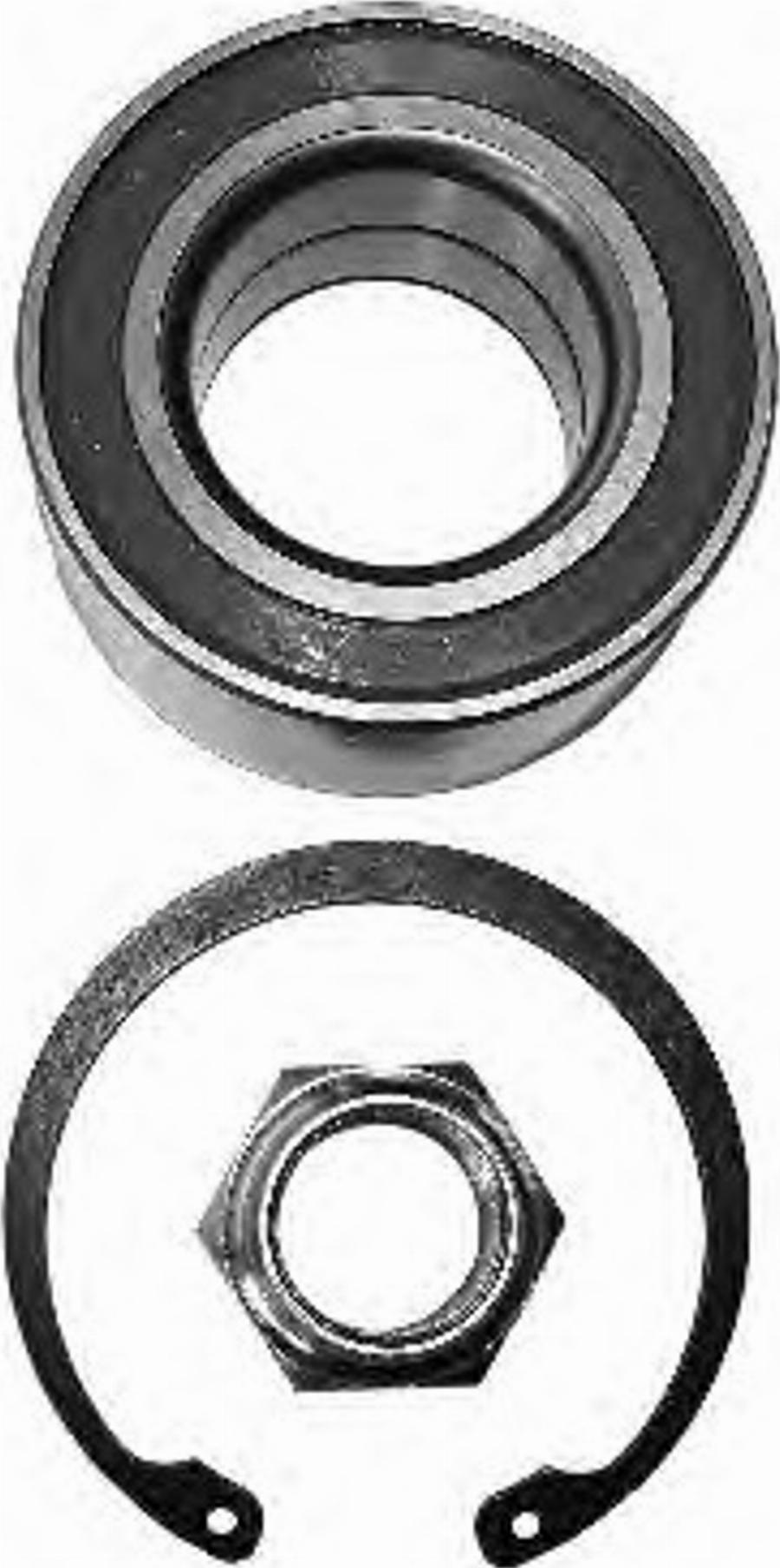 Moog 513113B2 - Wheel hub, bearing Kit autospares.lv