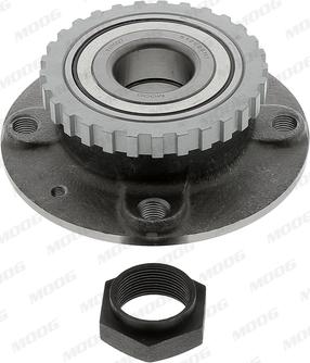 Moog PE-WB-12255 - Wheel hub, bearing Kit autospares.lv