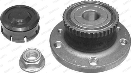 Moog RE-WB-11490 - Wheel hub, bearing Kit autospares.lv