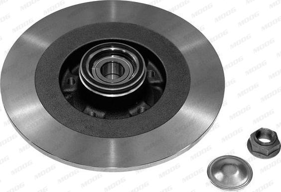 Moog RE-WB-11520D2 - Wheel hub, bearing Kit autospares.lv