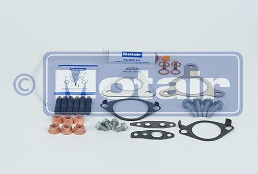 Motair Turbo 445866 - Mounting Kit, charger autospares.lv