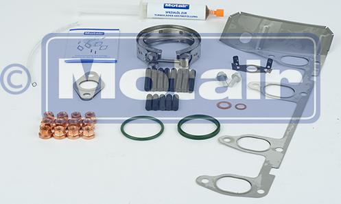 Motair Turbo 440390 - Mounting Kit, charger autospares.lv