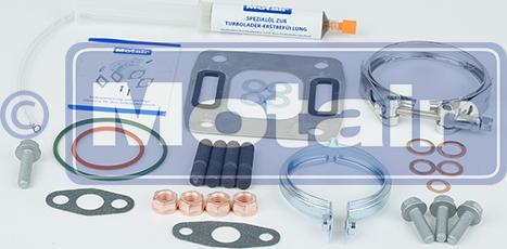 Motair Turbo 440268 - Mounting Kit, charger autospares.lv