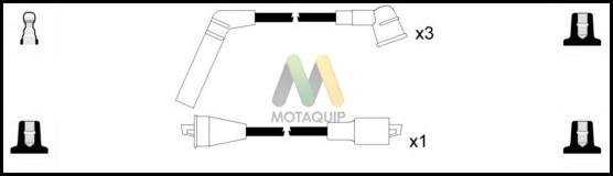 Motaquip LDRL1410 - Ignition Cable Kit autospares.lv