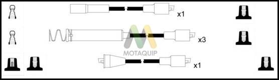 Motaquip LDRL1476 - Ignition Cable Kit autospares.lv