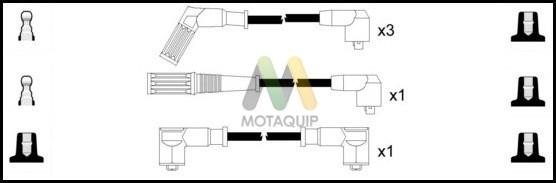 Motaquip LDRL1573 - Ignition Cable Kit autospares.lv