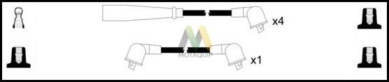 Motaquip LDRL1653 - Ignition Cable Kit autospares.lv