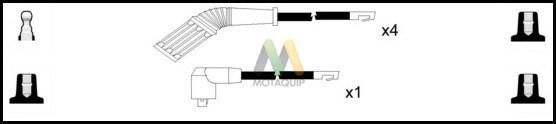 Motaquip LDRL1604 - Ignition Cable Kit autospares.lv