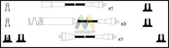 Motaquip LDRL1680 - Ignition Cable Kit autospares.lv