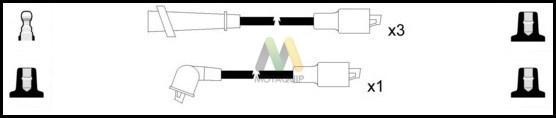 Motaquip LDRL1045 - Ignition Cable Kit autospares.lv