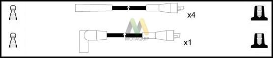 Motaquip LDRL1042 - Ignition Cable Kit autospares.lv