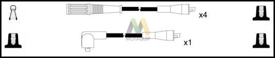 Motaquip LDRL1263 - Ignition Cable Kit autospares.lv