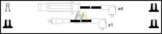 Motaquip LDRL1842 - Ignition Cable Kit autospares.lv