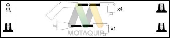 Motaquip LDRL1859 - Ignition Cable Kit autospares.lv