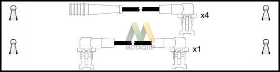 Motaquip LDRL1820 - Ignition Cable Kit autospares.lv