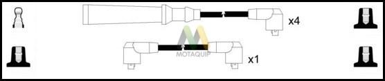 Motaquip LDRL1356 - Ignition Cable Kit autospares.lv