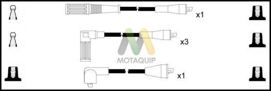 Motaquip LDRL1215 - Ignition Cable Kit autospares.lv