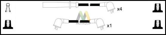Motaquip LDRL1239 - Ignition Cable Kit autospares.lv