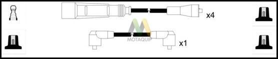 Motaquip LDRL1724 - Ignition Cable Kit autospares.lv