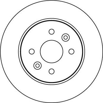 Motaquip LVBD1025Z - Brake Disc autospares.lv